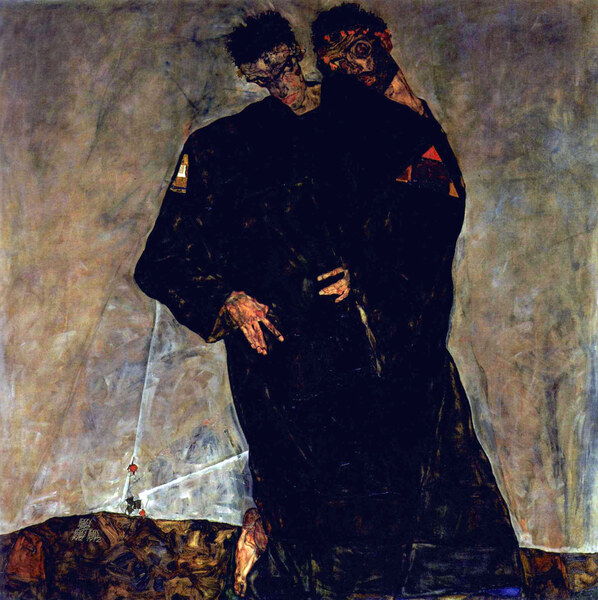 Hermits by Schiele